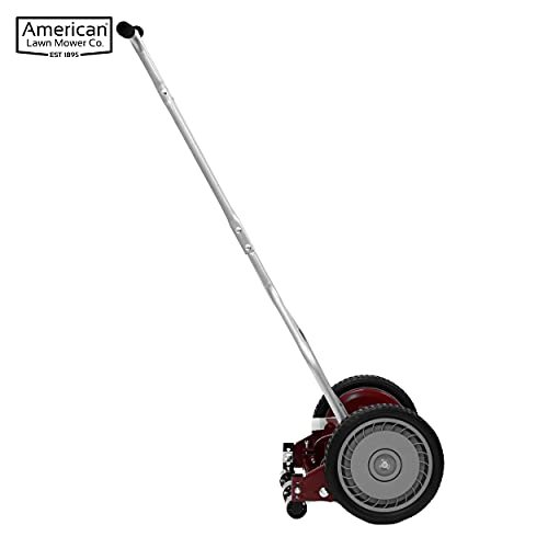 American Lawn Mower Company 14″ (35.6 cm) 4-Blade Manual Reel Mower – 5-Position Height, 20 lb (9.1 kg) - Image 19