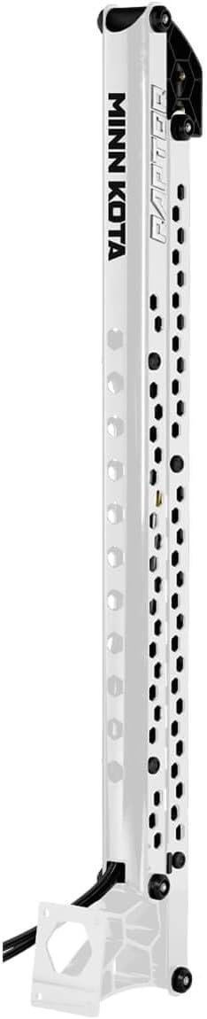 Minn Kota 1810631 Raptor 10 ft Active Hydraulic Shallow Water Anchor, White