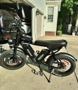 Ridstar Q20 20″ Fat-Tyre Electric Dirt Bike – Peak 1500 W motor, 48 V 15.6 Ah battery (30-75 mi range), 30 mph top-speed photo review