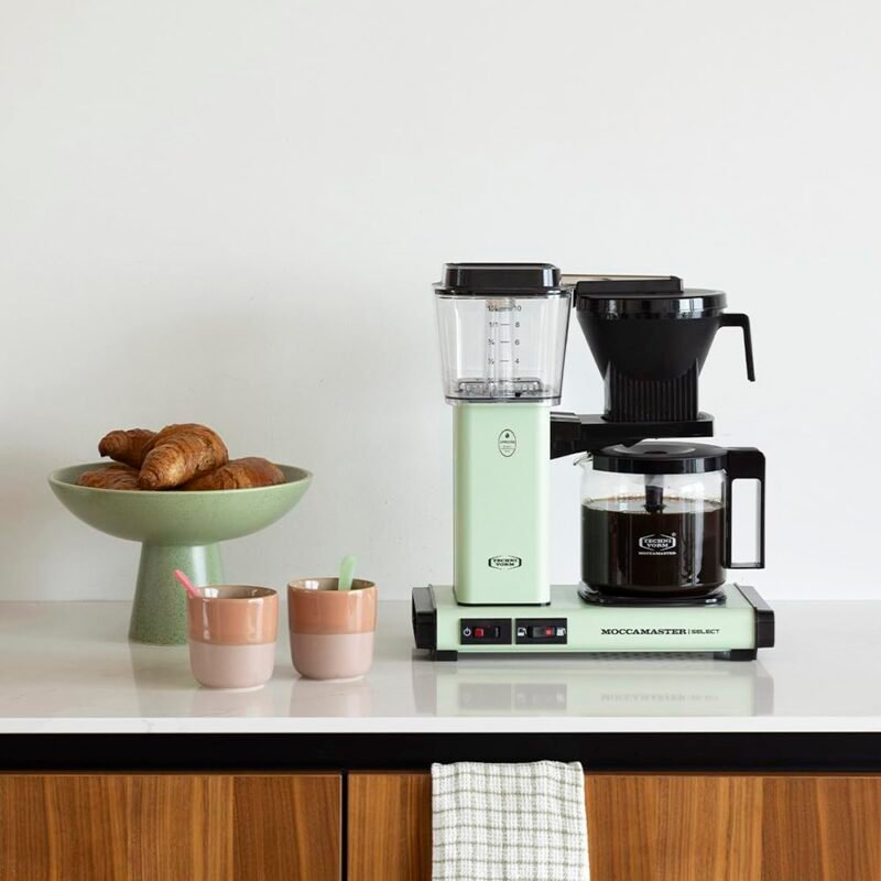 Moccamaster KBG Select Drip Coffee Maker – 1.25 L, Quantity Selector, UK Plug, Off-White - Image 34