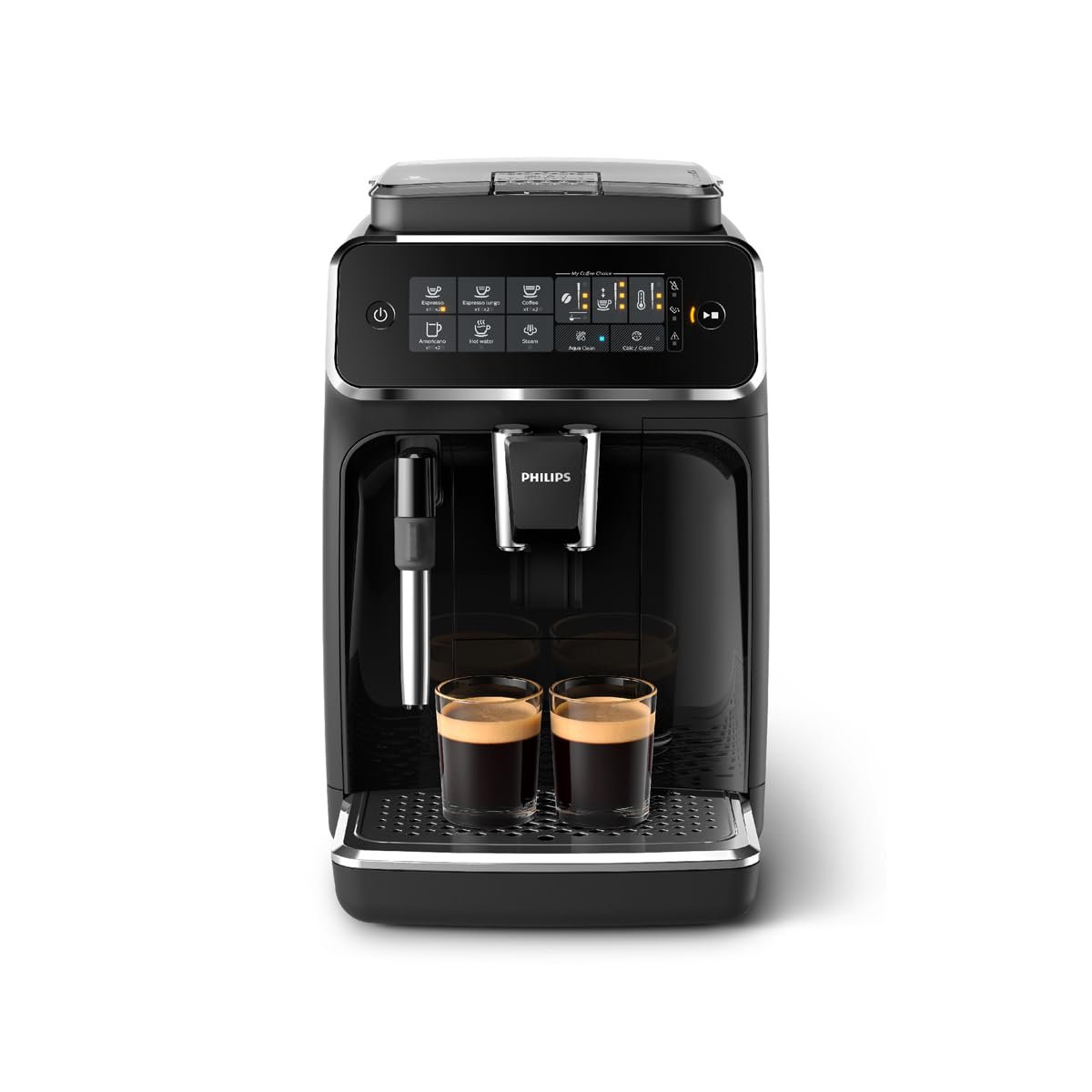 Philips 2200 Series EP2220/10 – Fully Automatic Espresso Machine with Pannarello Frother, Ceramic Grinder & AquaClean Filter (Matte Black) - Image 6
