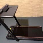 Hccsport 3-in-1 Under Desk Treadmill with Incline & Removable Desk – 3.5 HP Foldable Walking Pad, 0.6–8 MPH, 42.5″×16.5″ Belt, Wristband Remote photo review
