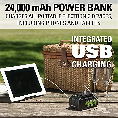 Greenworks 24V Brushless Cordless Push Lawn Mower – 13″ (33 cm) Deck, 4.0 Ah Battery & Charger Included - Image 51