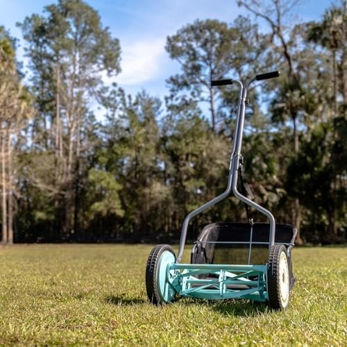 American Lawn Mower Company 14″ (35.6 cm) 4-Blade Manual Reel Mower – 5-Position Height, 20 lb (9.1 kg) - Image 49