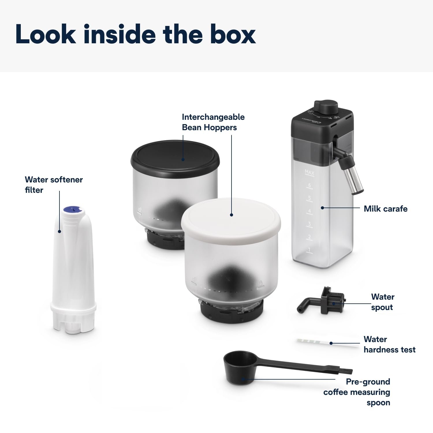 De'Longhi Rivelia – Bean-to-Cup Coffee Machine EXAM440.55.G - Image 19