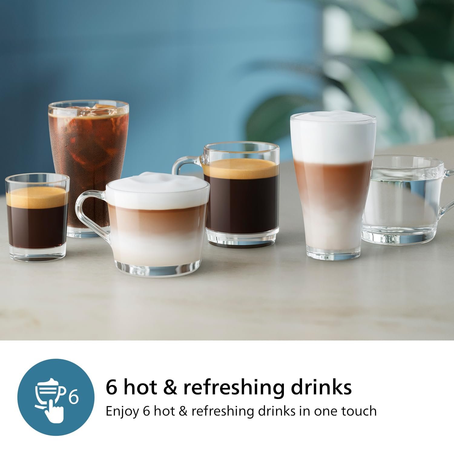 Philips 2200 Series EP2220/10 – Fully Automatic Espresso Machine with Pannarello Frother, Ceramic Grinder & AquaClean Filter (Matte Black) - Image 21