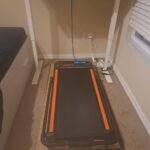 UREVO Smart 2-in-1 Folding Treadmill – 1–10 km/h, 120 kg Capacity, Safety Handle & Dual LED Displays, Remote & App Control, Compact 130×57×12 cm photo review