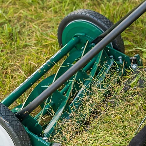 American Lawn Mower Company 14″ (35.6 cm) 4-Blade Manual Reel Mower – 5-Position Height, 20 lb (9.1 kg) - Image 82