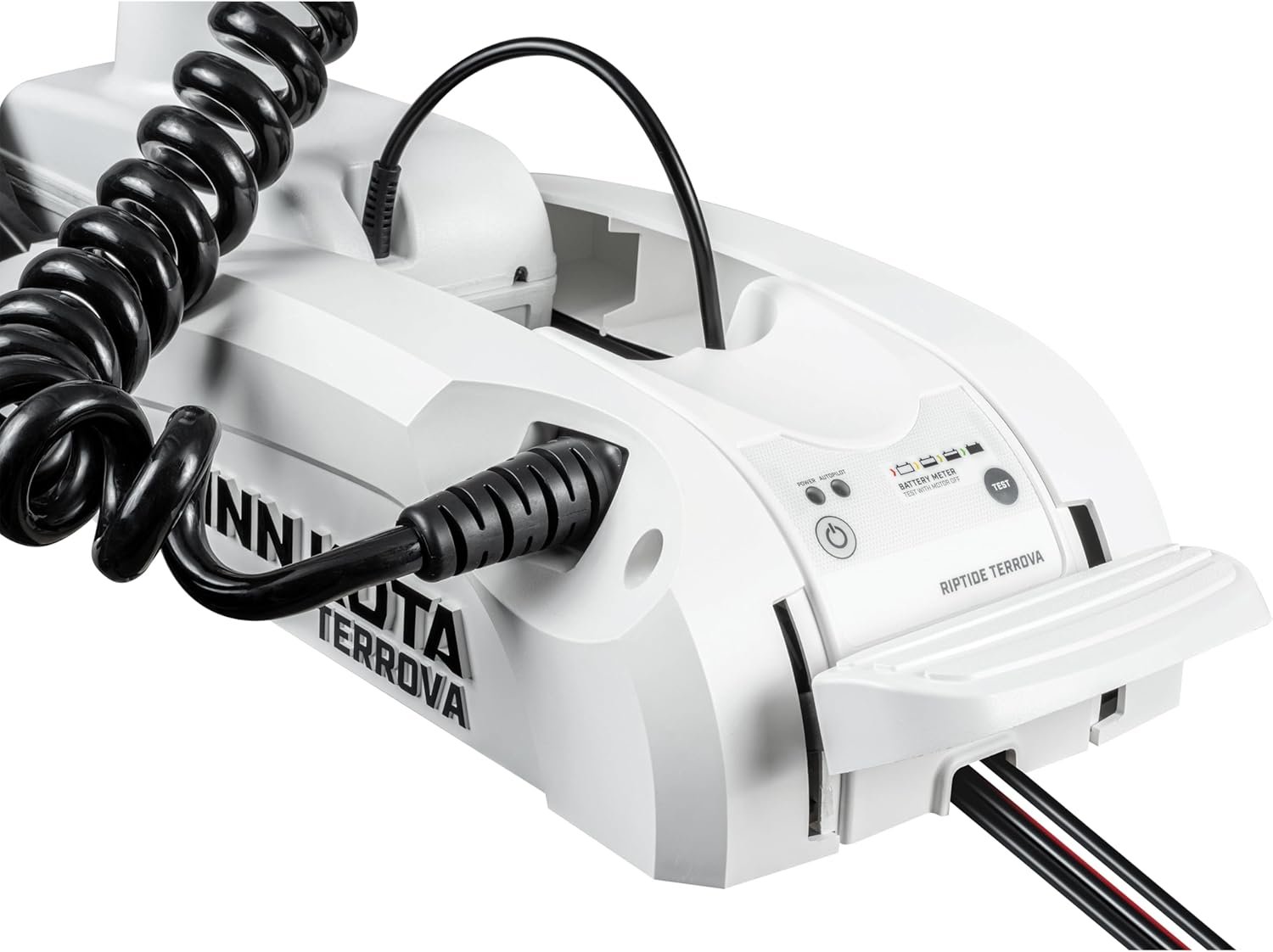 Minn Kota 1363770 Riptide Terrova 55 lb Thrust Bow-Mount Trolling Motor with Spot-Lock®, Wireless Remote, 54″ Shaft, Saltwater Resistant - Image 6