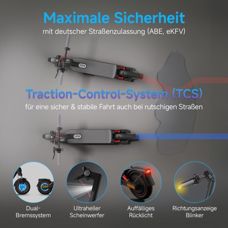 Xiaomi Electric Scooter 5 Series – 60 km Range, 20 km/h Speed, Dual Brakes, App Control, Road-Legal EU E-Scooter for Adults - Image 75