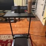 Hccsport 3-in-1 Under Desk Treadmill with Incline & Removable Desk – 3.5 HP Foldable Walking Pad, 0.6–8 MPH, 42.5″×16.5″ Belt, Wristband Remote photo review