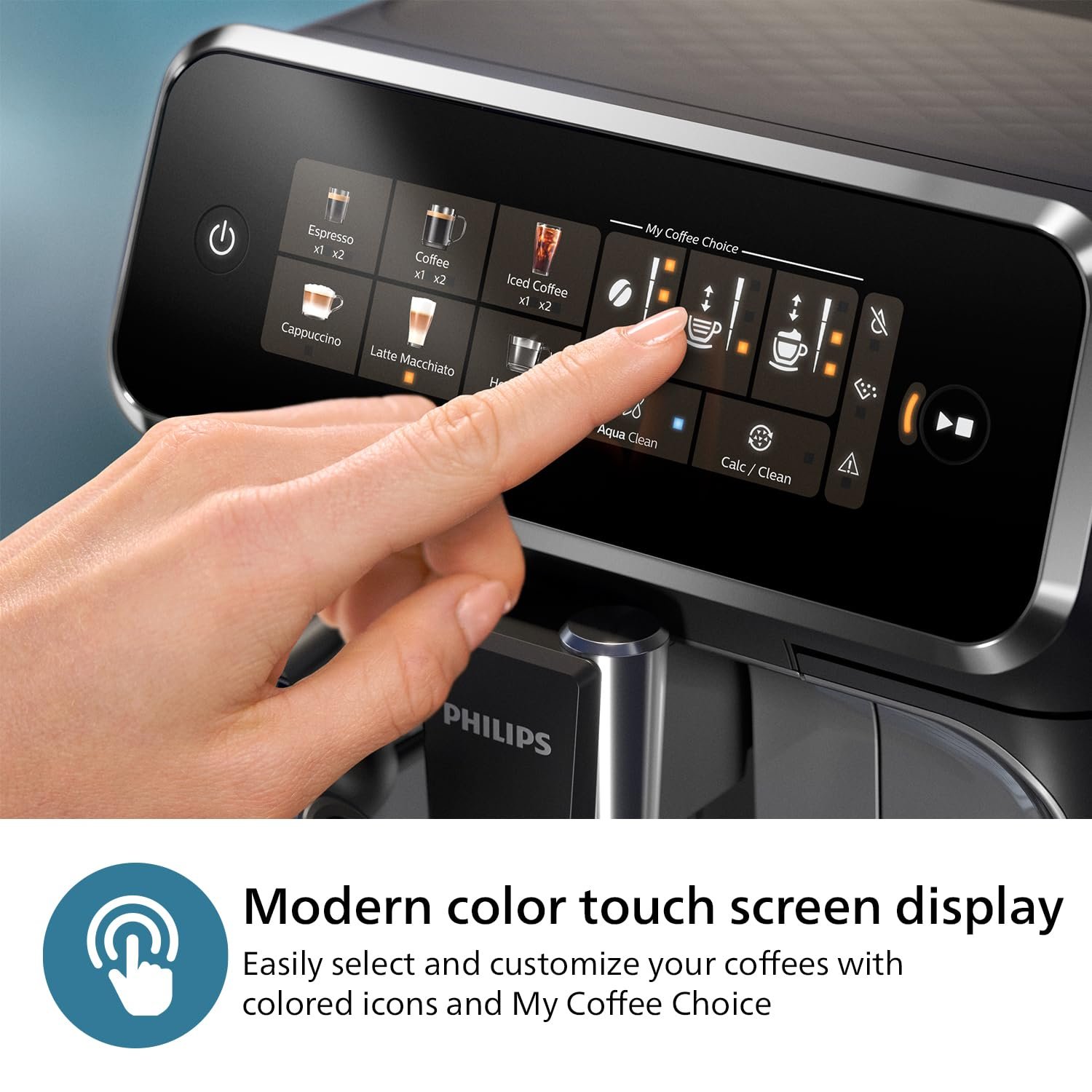 Philips 2200 Series EP2220/10 – Fully Automatic Espresso Machine with Pannarello Frother, Ceramic Grinder & AquaClean Filter (Matte Black) - Image 22