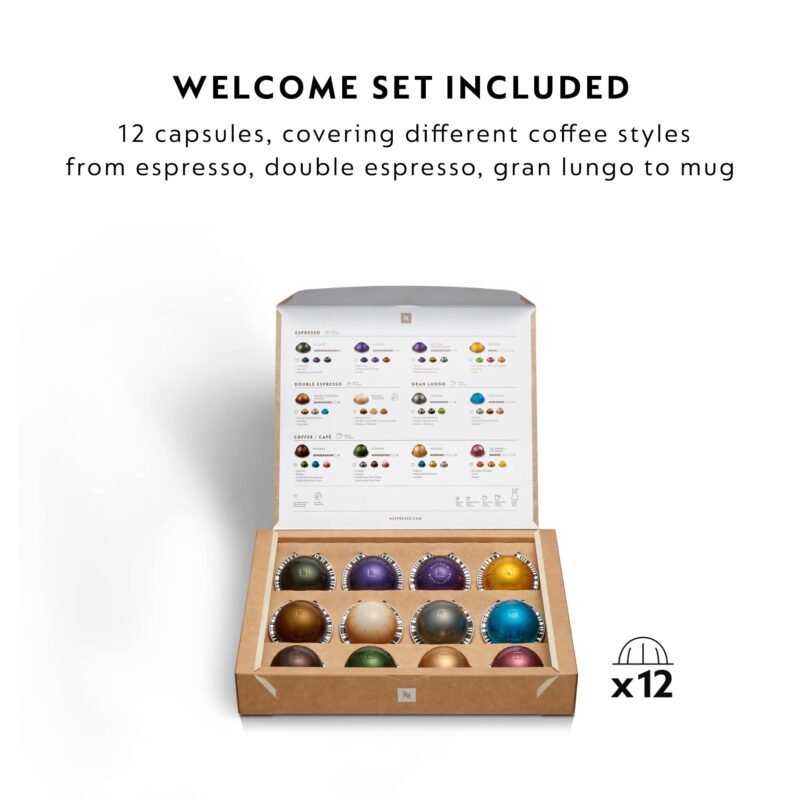 De’Longhi Nespresso Vertuo Lattissima ENV300.B – 5 Cup Sizes & Automatic Milk Frother - Image 18
