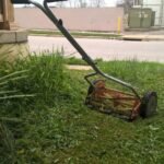 American Lawn Mower Company 14″ (35.6 cm) 4-Blade Manual Reel Mower – 5-Position Height, 20 lb (9.1 kg) photo review