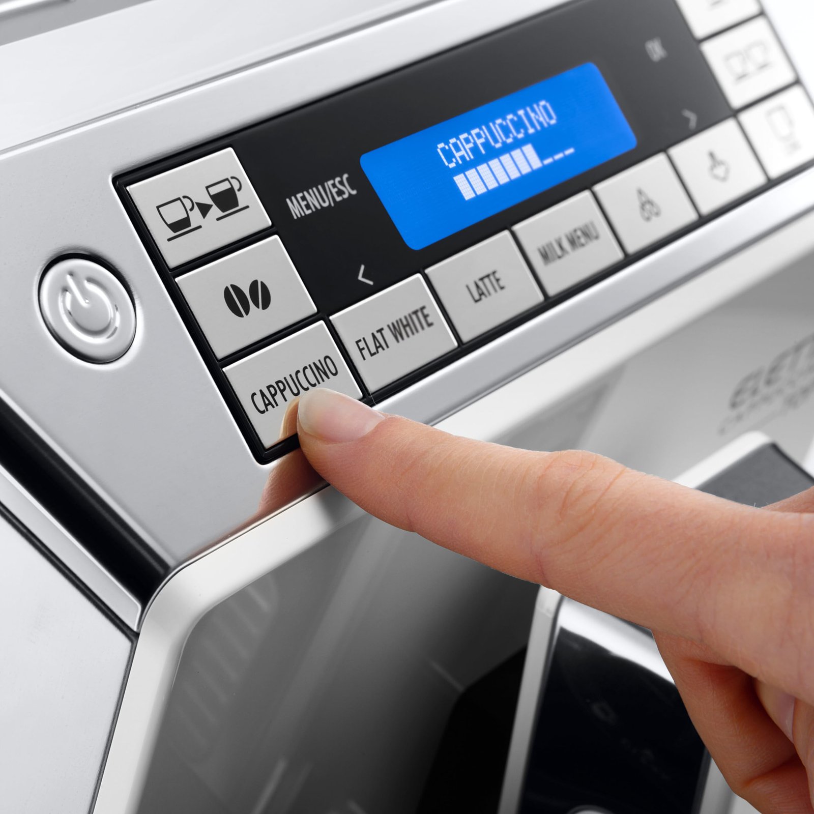 De’Longhi Eletta ECAM 44.660.B – Fully Automatic Bean-to-Cup Espresso & Cappuccino Machine with LatteCrema System, 2 L Tank (Black) - Image 5