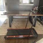 UREVO Smart 2-in-1 Folding Treadmill – 1–10 km/h, 120 kg Capacity, Safety Handle & Dual LED Displays, Remote & App Control, Compact 130×57×12 cm photo review