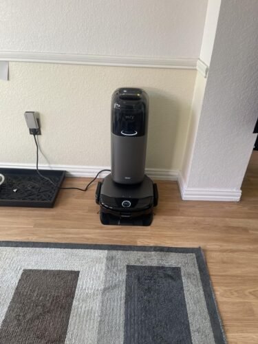 eufy Omni S1 Pro Robot Vacuum and Mop, 8000Pa Suction, Self-Emptying & Mop Washing, HydroJet Ozone Cleaning, Smart Obstacle Avoidance, All-in-One Station photo review