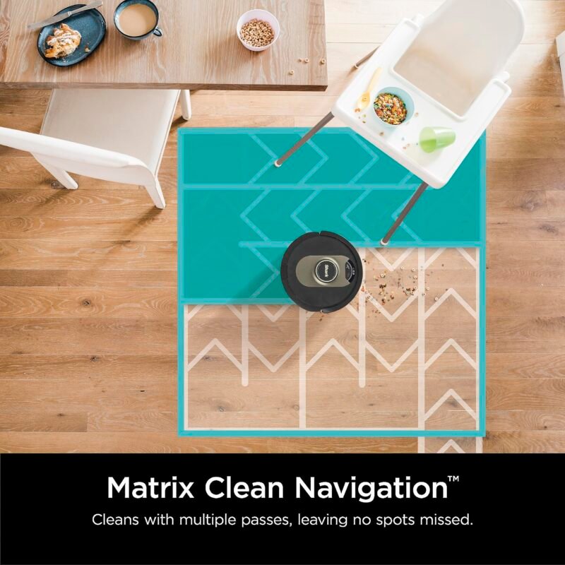 Shark AV2501AE AI Ultra Robot Vacuum with XL HEPA Self-Empty Base – 60-Day Capacity, Smart Mapping, LIDAR Navigation, Alexa Control, Perfect for Pet Hair, Carpet & Hard Floor, Bagless, Black - Image 10