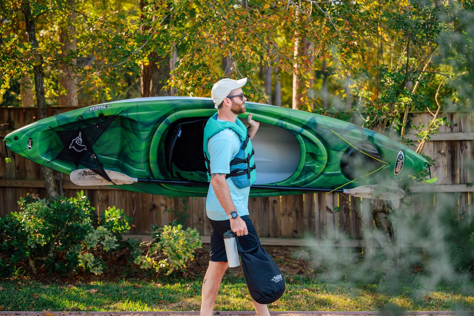 Pelican Argo 100X 10′ Sit-In Recreational Kayak – Lightweight Ram-X™ Hull & ERGOFORM™ Seating - Image 19