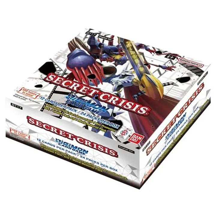 Digimon Card Game - BT17 - Secret Crisis - Booster Box (24 Packs)
