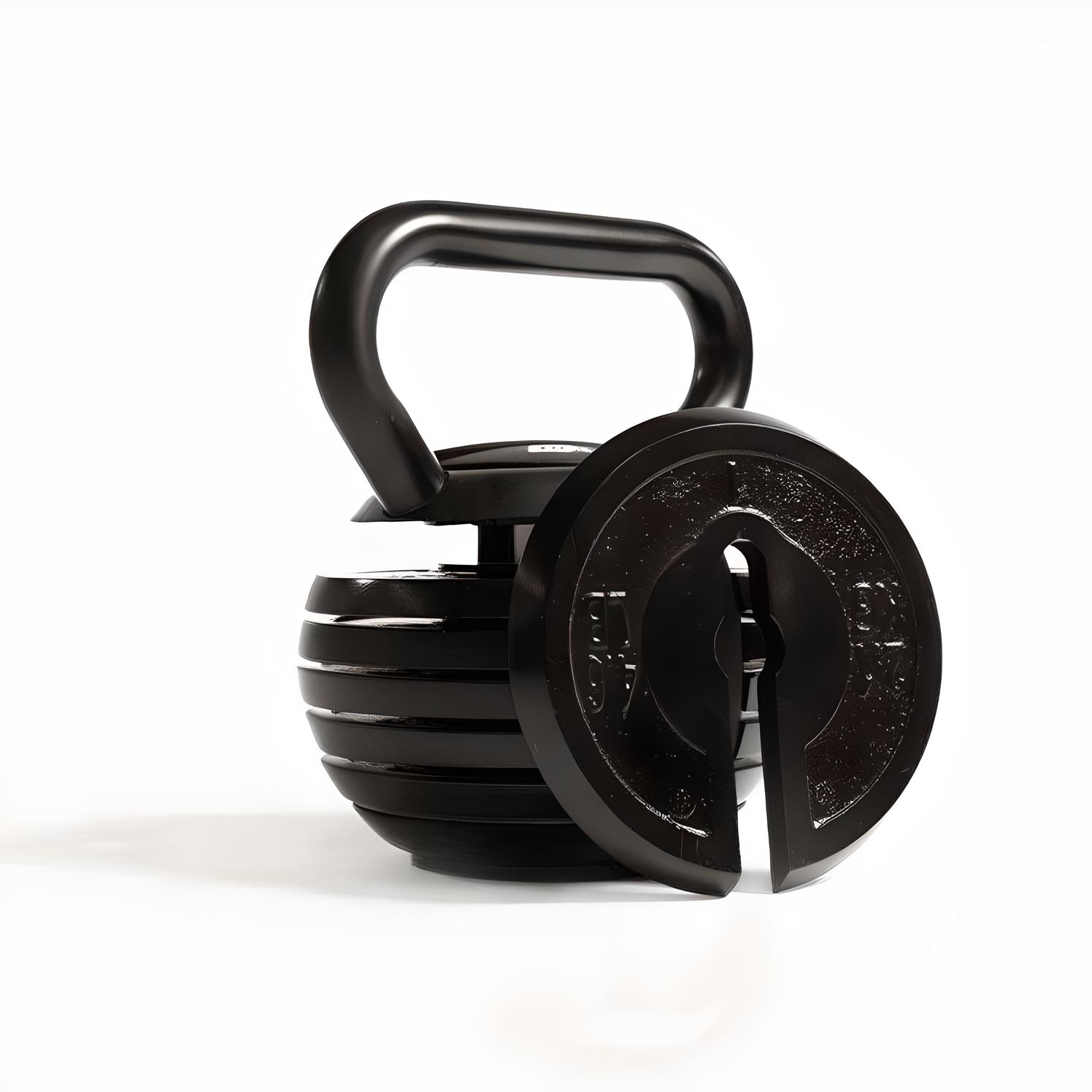 Adjustable 24kg Dumbbells Pair & 18kg Adjustable Kettlebell Package - Image 3
