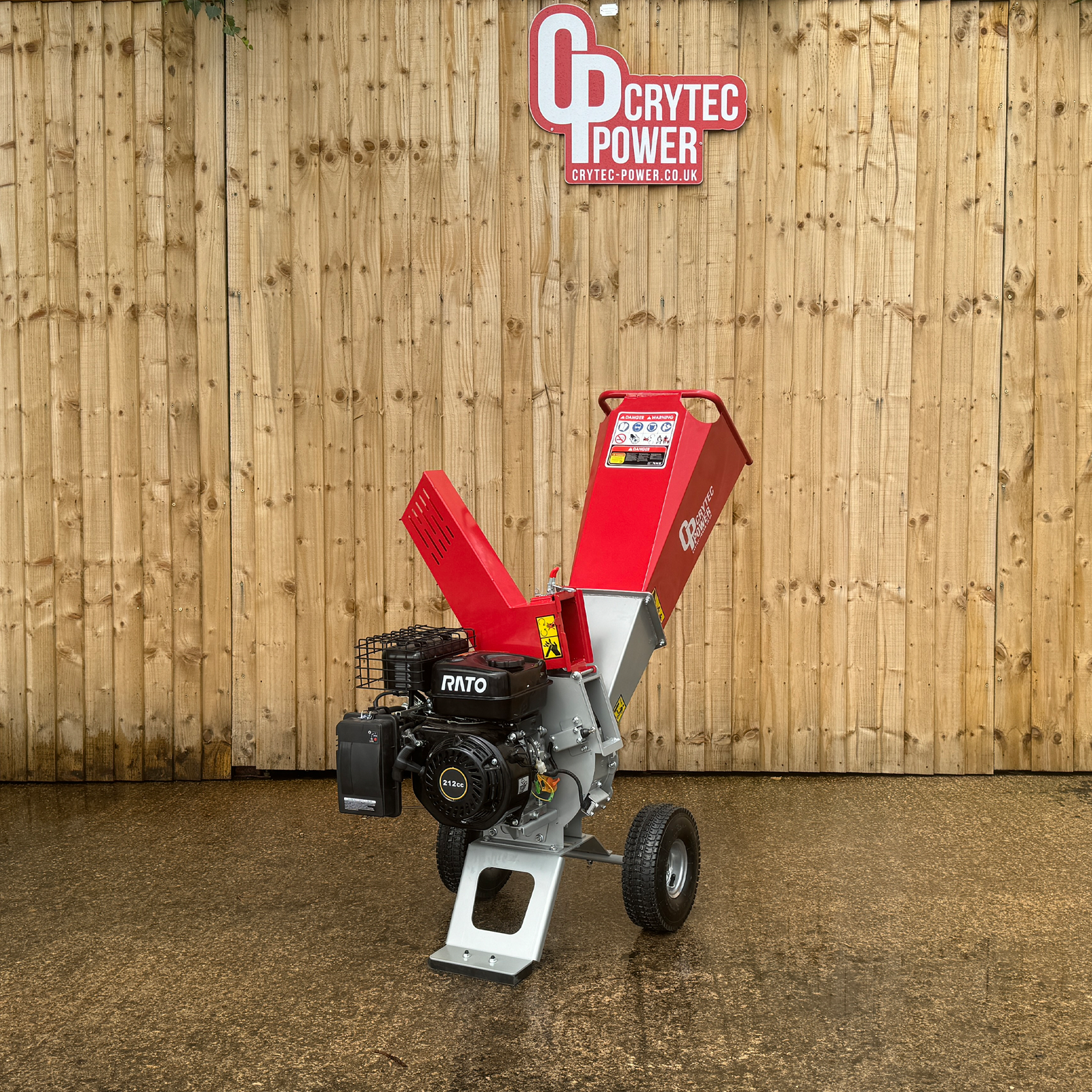*PRE ORDER* Crytec | CRC200X | 60mm Capacity | Compact | Lightweight | Wood Chipper