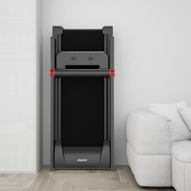 DeerRun A1 Pro Folding Smart Treadmill with 6% Incline - 16 KPH, 158 Kg Capacity