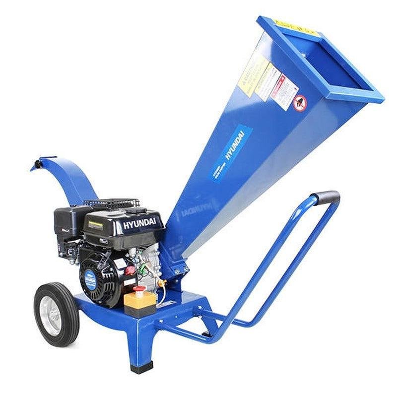 Hyundai HYCH6560 Petrol Garden Wood Chipper Shredder / 196cc / 60mm