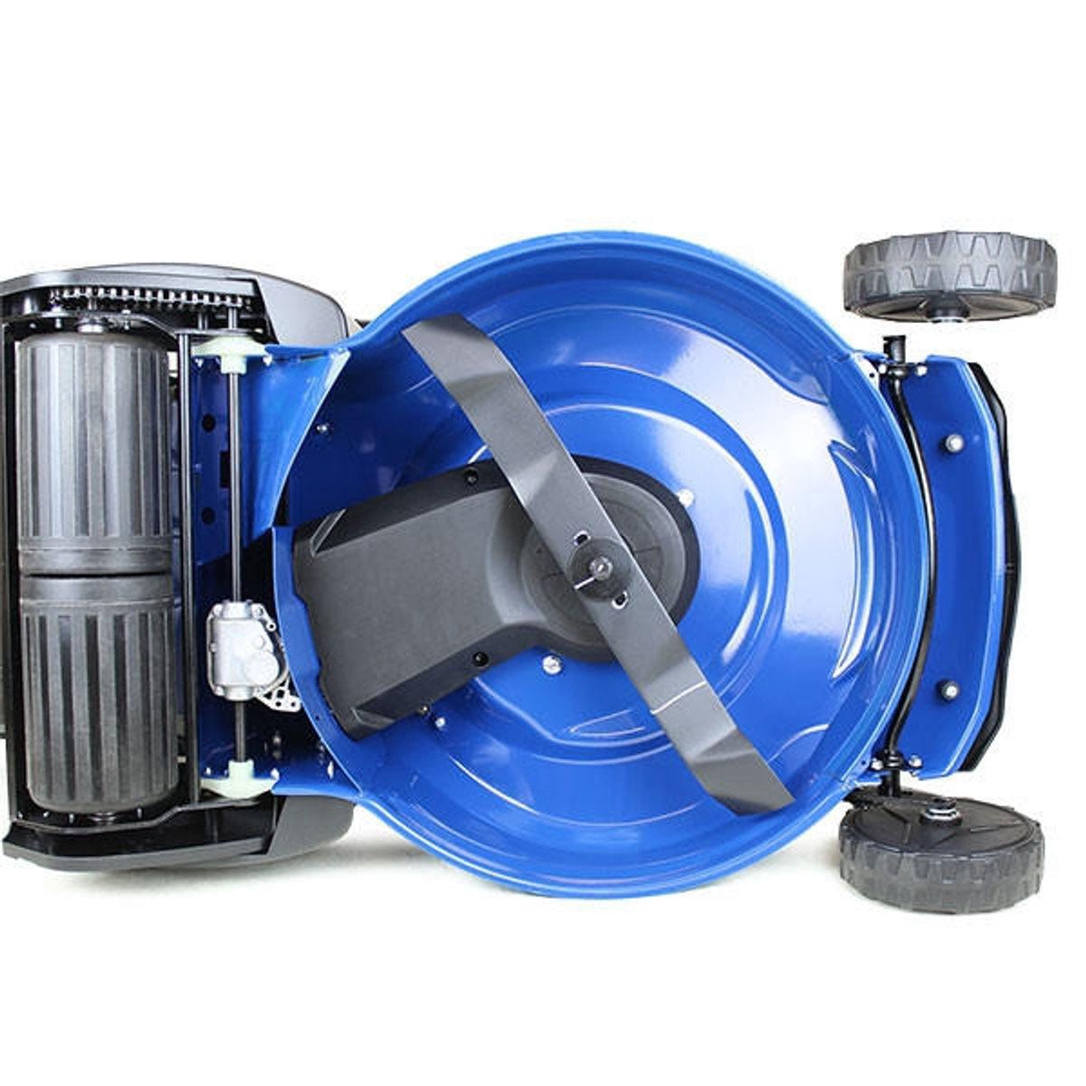 Hyundai HYM530SPER 196cc Electric -Start Self-Propelled Petrol Roller Lawnmower 21"/53cm 70L Catcher Discharge