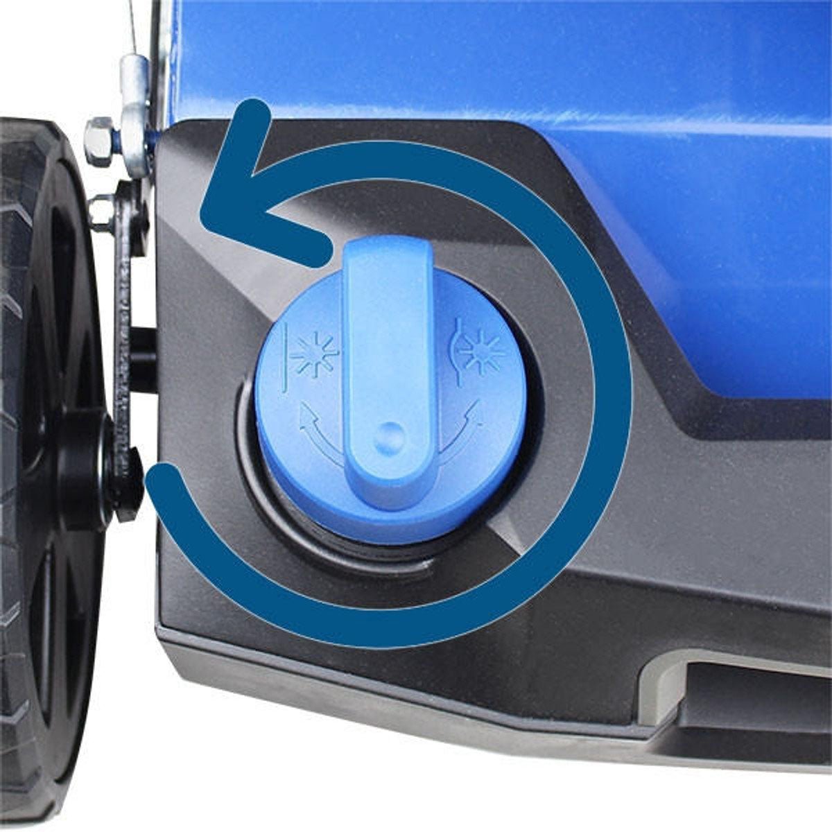 Hyundai HYSC210 40cm Petrol Lawn Scarifier & Aerator 212cc Engine, 4-Stroke Engine for Lawn Care & Maintenance