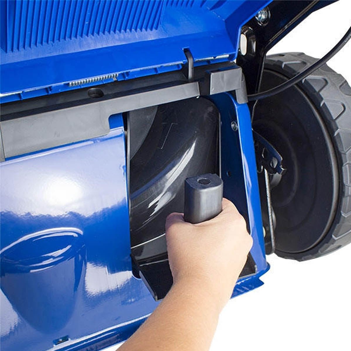 Hyundai HYM80Li460SP 80V Cordless Self Propelled Lawnmower 45cm 2 x Batteries & Charger