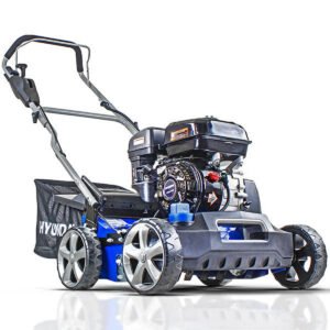 Hyundai HYSC210 40cm Petrol Lawn Scarifier & Aerator 212cc Engine, 4-Stroke Engine for Lawn Care & Maintenance